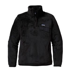 Patagonia Women’s Re-Tool Snap-T Fleece Pullover Size XS Black